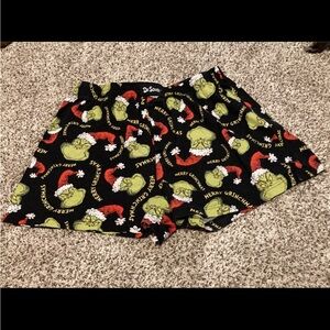 Dr. Seuss Grinch boxer, or sleeping shorts